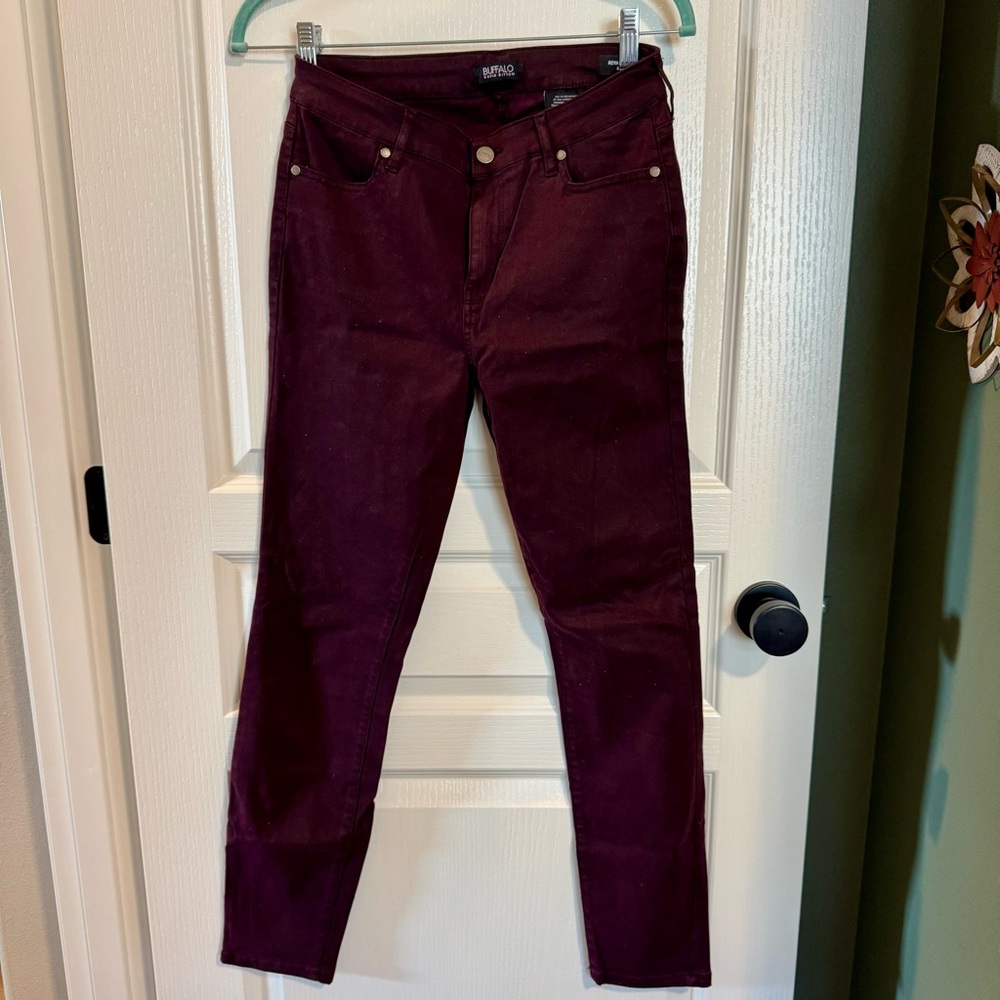Buffalo David Bitton Deep Burgundy Pants